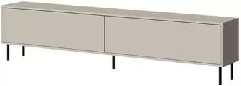Mirjan24 Masha 200 2D TV-Lowboard mit 2 Drehtüren, Kaschmir, 200x47x30cm