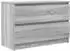 vidaXL TV-Schrank grau Sonoma 80x35x54cm Holzwerkstoff (861792)
