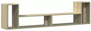 vidaXL TV-Schrank 2er-Set Sonoma-Eiche 100x30x50 cm Holzwerkstoff (840795)