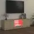 vidaXL TV-Schrank mit LED-Leuchten, Sonoma-Eiche, 120x30x35,5cm (804286)