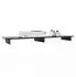 Vladon Game TV-Aufsatz 138,5x9,5x34,5cm, schwarz matt / schwarz hochglanz