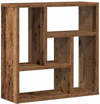 vidaXL Wandregal Altholz-Optik 45x16x45cm Holzwerkstoff (856071)