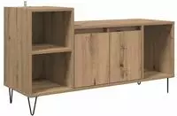 vidaXL TV-Schr&auml;nk 100 x 35 x 55 cm Artisan-Eiche Holzwerkstoff