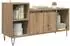 vidaXL TV-Schrank Holzwerkstoff 100x35x55cm, Artisan-Eiche