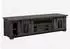 Massivmoebel24 Railway TV-Board Mangoholz grau lackiert 180x55x50cm (09-312-772-1036)