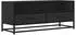 vidaXL TV-Schrank schwarz 100x34,5x40cm Holzwerkstoff & Metall (848814)