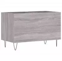 vidaXL Plattenschrank Grau Sonoma 74,5x38x48 cm Holzwerkstoff
