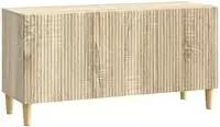 vidaXL TV-Schr&auml;nk 99 x 34,5 x 50 cm Sonoma-Eiche Holzwerkstoff