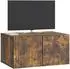 vidaXL Wandmontierter TV-Schrank geräucherte Eiche 59,5x41x30cm (898510)
