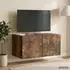 vidaXL Wandmontierter TV-Schrank geräucherte Eiche 59,5x41x30cm (898510)