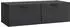 vidaXL TV-Schrank wandmontiert, schwarz, 98x41x30cm, Holzwerkstoff (899036)