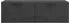 vidaXL TV-Schrank wandmontiert, schwarz, 98x41x30cm, Holzwerkstoff (899036)