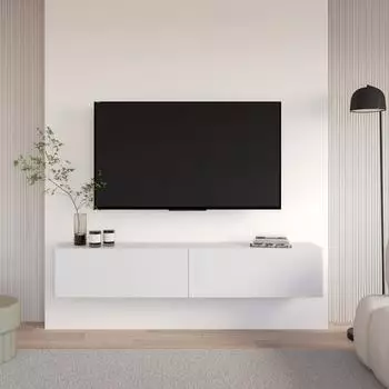 Selsey Olio TV-H&auml;ngeboard 2-t&uuml;rig, 175cm, wei&szlig; (MM5903025008097)
