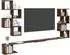 vidaXL Wandmontiertes TV-Regal Raucheiche 160x15x94cm