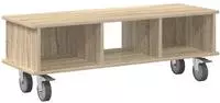 vidaXL TV-St&auml;nder 100 x 35 x 35 cm Sonoma-Eiche Holzwerkstoff