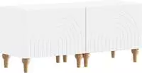 Vidaxl Tv Cabinet White Engineered Wood