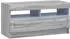 vidaXL TV-Schrank Sonoma-Grau Holzwerkstoff LED (897881)