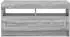 vidaXL TV-Schrank Sonoma-Grau Holzwerkstoff LED (897881)