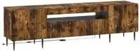 Led-tv-schrank Zwolle Raucheiche Holzwerkstoff Vidaxl