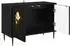 vidaXL TV-Schrank BREMEN 69x33x50,5 cm, schwarz Eichen-Optik (8007027)