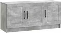 vidaXL TV-Schr&auml;nk Betongrau 99 x 34,5 x 47 cm Holzwerkstoff