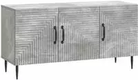 vidaXL TV-Schr&auml;nk Betongrau 99 x 34,5 x 50 cm Holzwerkstoff