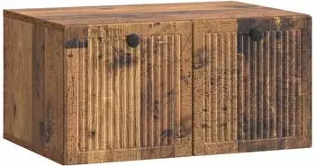 vidaXL Wandmontierter TV-Schrank Altholz 59,5x41x30cm (898003)
