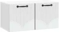 Wandmontierter Tv-schrank Wei&szlig; 59,5 X 31 X 30 Cm Holzwerkstoff Vidaxl
