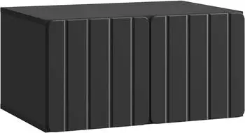vidaXL Wandmontierter TV-Schrank schwarz 59,5x41x30cm (898336)