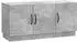 vidaXL TV-Schrank betongrau 99x34,5x47cm Holzwerkstoff (895408)