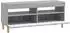 vidaXL LED-TV-Schrank Sonoma-Grau Holzwerkstoff (896771)