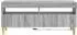 vidaXL LED-TV-Schrank Sonoma-Grau Holzwerkstoff (896771)