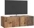 vidaXL TV-Schrank wandmontiert, Altholz-Optik, 98x41x30cm (898533)