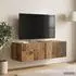 vidaXL TV-Schrank wandmontiert, Altholz-Optik, 98x41x30cm (898533)