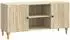 vidaXL TV-Schrank Sonoma-Eiche 102x34,5x50cm Holzwerkstoff (894237)