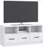 vidaXL TV-Schrank Hochglanz weiß 102x34,5x47cm Holzwerkstoff (895829)