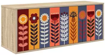 vidaXL ESSEN TV-Schrank wandmontiert 102x33x40cm Sonoma-Eiche (8007175)