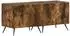 vidaXL TV-Schrank 5-teilig mit LED, Holzwerkstoff Raucheiche (3416926)