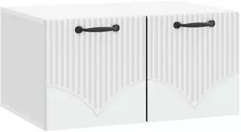vidaXL TV-Schrank zur Wandmontage, wei&szlig;, 59,5x41x30cm, Holzwerkstoff (899015)
