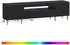vidaXL LED-TV-Schrank schwarz, Holzwerkstoff (897126)