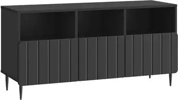 vidaXL TV-Schrank schwarz 102x34,5x50cm Holzwerkstoff (894446)