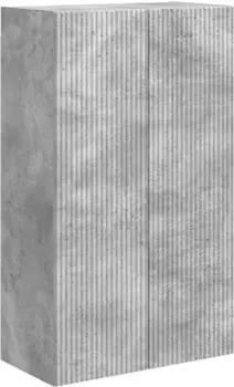 vidaXL TV-Wandschrank 59,5x31x100cm betongrau Holzwerkstoff (892372)