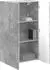 vidaXL TV-Wandschrank 59,5x31x100cm betongrau Holzwerkstoff (892372)