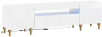 Led-tv-schrank Hochglanz Wei&szlig; Holzwerkstoff Vidaxl