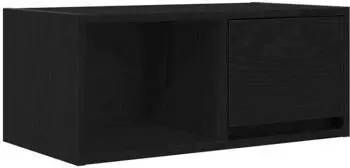 vidaXL TV-Schrank schwarz Eichen-Optik 60x31x25,5cm Holzwerkstoff (861438)