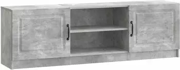 vidaXL TV-Schrank Holzwerkstoff betongrau 150x31x47cm (895838)
