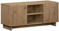 vidaXL TV-St&auml;nder 90 x 34,5 x 40 cm Artisan-Eiche Holzwerkstoff