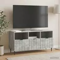 vidaXL TV-Schr&auml;nk Betongrau 102 x 34,5 x 50 cm Holzwerkstoff