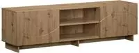 vidaXL TV-St&auml;nder 140 x 34.5 x 40 cm Artisan-Eiche Holzwerkstoff