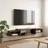 vidaXL Wandmontierter TV-Schrank geräucherte Eiche (8006001)